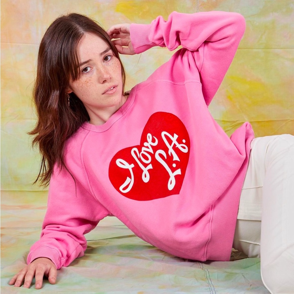 BNWT Mustard I Love LA Sweatshirt